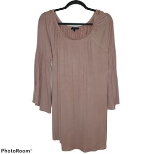 Olivia Sky NWT Flowy and Long Bell Sleeve Scoop Neck Blouse 197